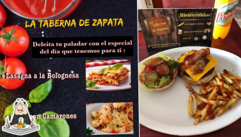 La Taberna De Zapata food