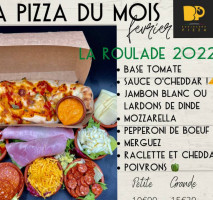 Bonjourno Pizza menu