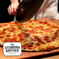 Stubborn Brother Pizza food