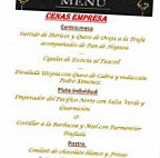 Utopia Bar Restaurante menu