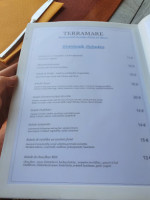Terramare menu