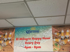 El Milagro Mexican Restaurant Bar food