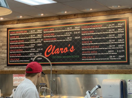 Claro's Italian Markets food