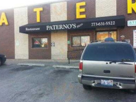 Paterno's Pizza food