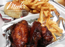 Meek's Lounge Bistro food