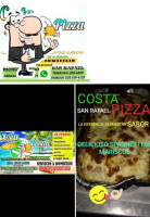 Costa Pizza food