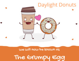 The Grumpy Egg (formally Known As Daylight Donuts) food