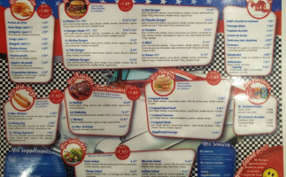 Burger Dream menu