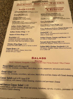 Jackson Square Tavern menu