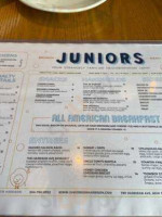 Junior’s on Harrison menu