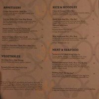 Hanoi House menu