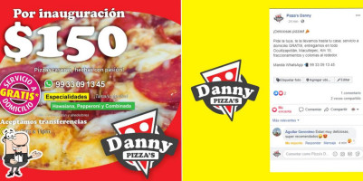 Pizzas Danny food