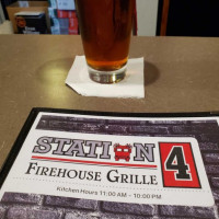 Station 4 Firehouse Grill food