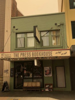 The Press Book House Cafe outside