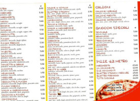 Pizzeria Da Asporto Il Tapiro D'oro Di Di Loreto Vittorio E C menu