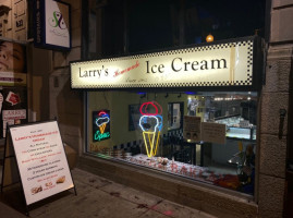 Larry's Ice Cream inside