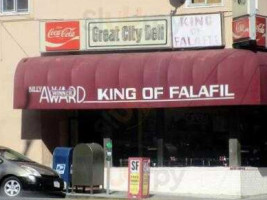 King Of Falafel outside