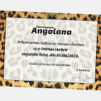 Churrasqueira Angolana menu