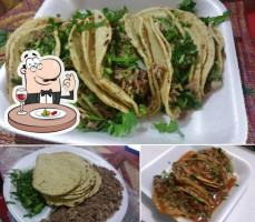 Tacos El Burro food