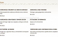 Peppo Cucina menu