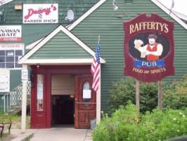 Rafferty's Pub food