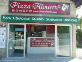 Pizza Alouette food