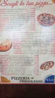 Pizzeria Da Enrico Il Nonno (il Pazzo) menu