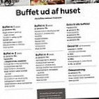 Cafe Baghuset menu
