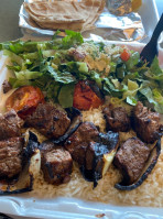 Nadia's Mediterranean Grill food