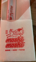 Moshi Moshi South Beach menu