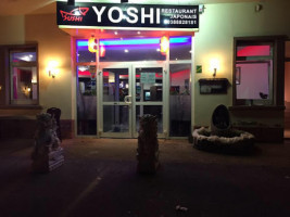 Yoshi outside