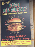 Mickey's Gyros menu