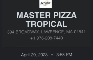 Master Pizzatropical food