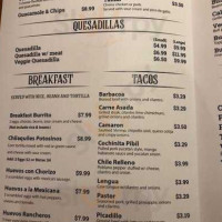 El Potosino Grill menu