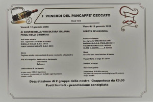 Pancaffe Ceccato Veniano Co menu