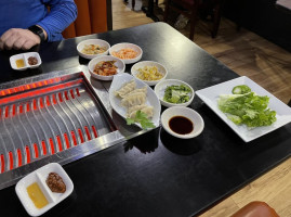 Oshio Korean Table Bbq food