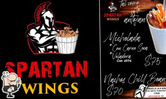 Spartan Wings food