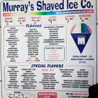 Murray's Shaved Ice food