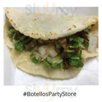 Botello's Party Store food