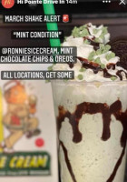Ronnie's Ice Cream Quezel Inc food