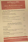 Gasthof Zum Adler menu