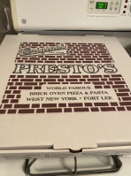 Presto Pizza And Pasta food