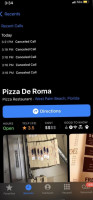Pizza De Roma. inside
