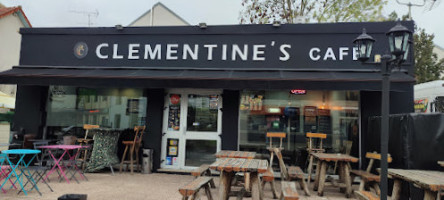 Clementine Cafe inside