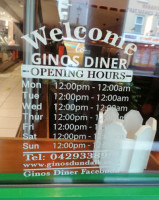 Gino's Diner food