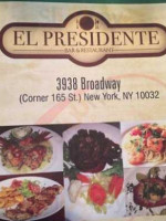 El Presidente Restaurant food