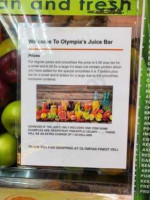 Olympia Star Deli And Juice food