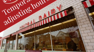 Central Dairy Ice Cream Parlor outside