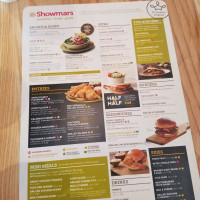 Showmars Wake Forest menu
