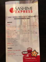 Sashimi Express food